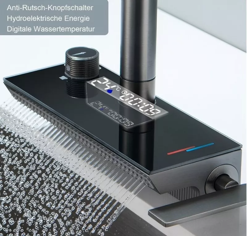 Waterfall Two-Button Faucet